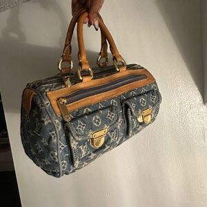 Denim Vintage Louis Vuitton Bag
